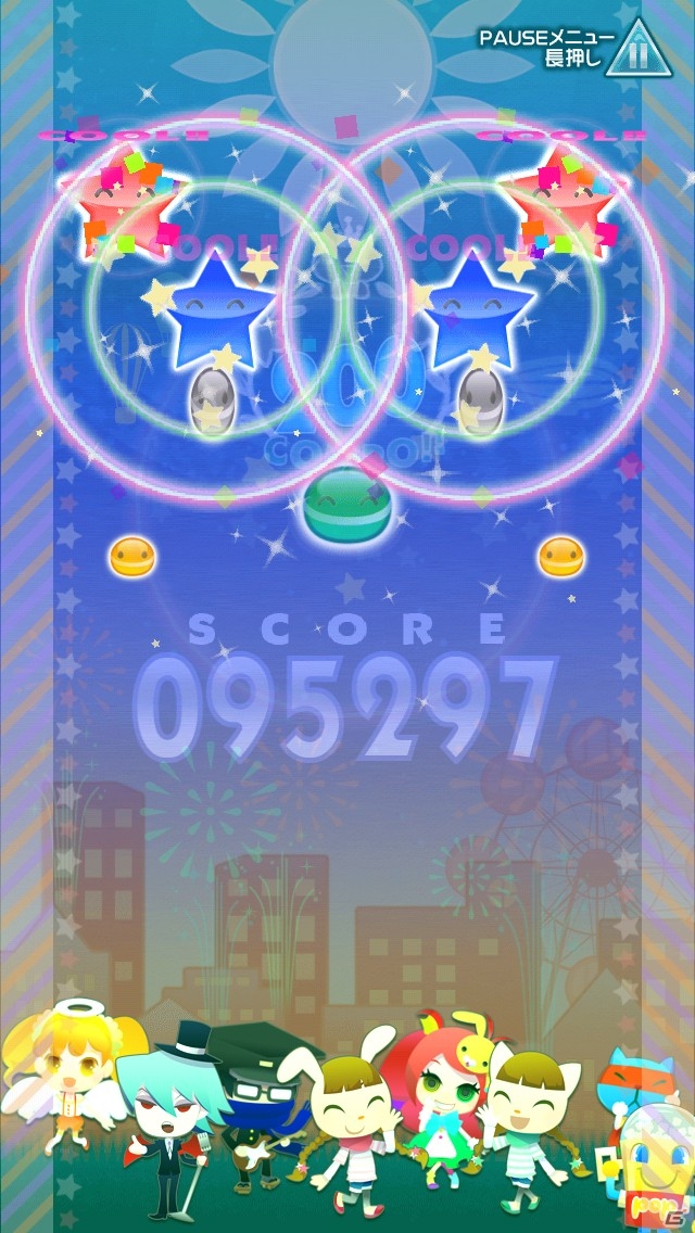 おなじみのキャラクターが可愛くリニューアル！iOS「ポップンリズミン」が配信開始の画像9