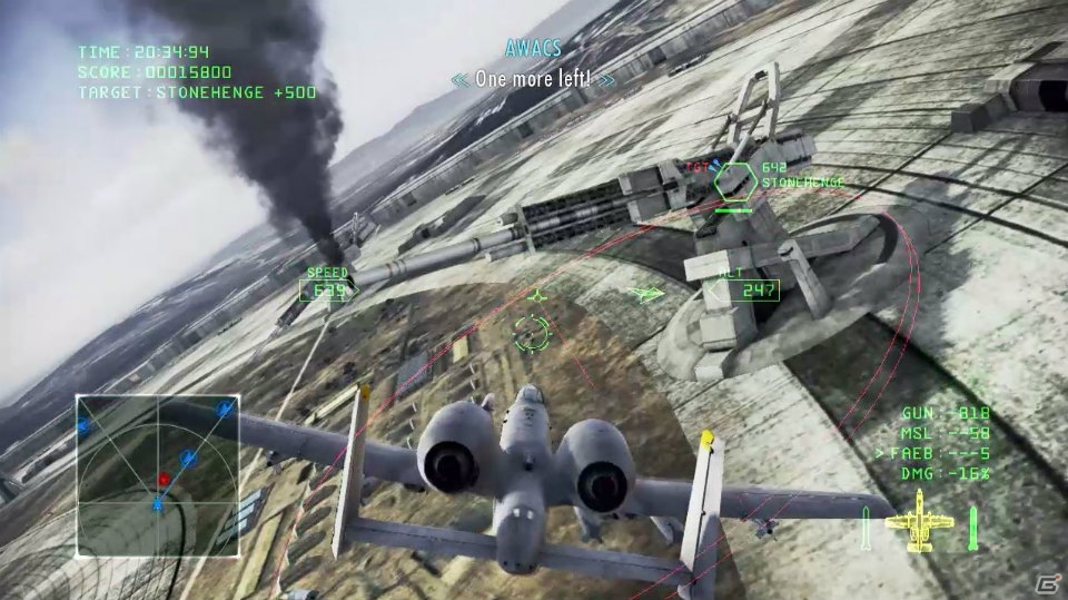 PS3「エースコンバット インフィニティ」ストーリーモードのミッションが確認できるゲームプレイ動画が公開の画像2