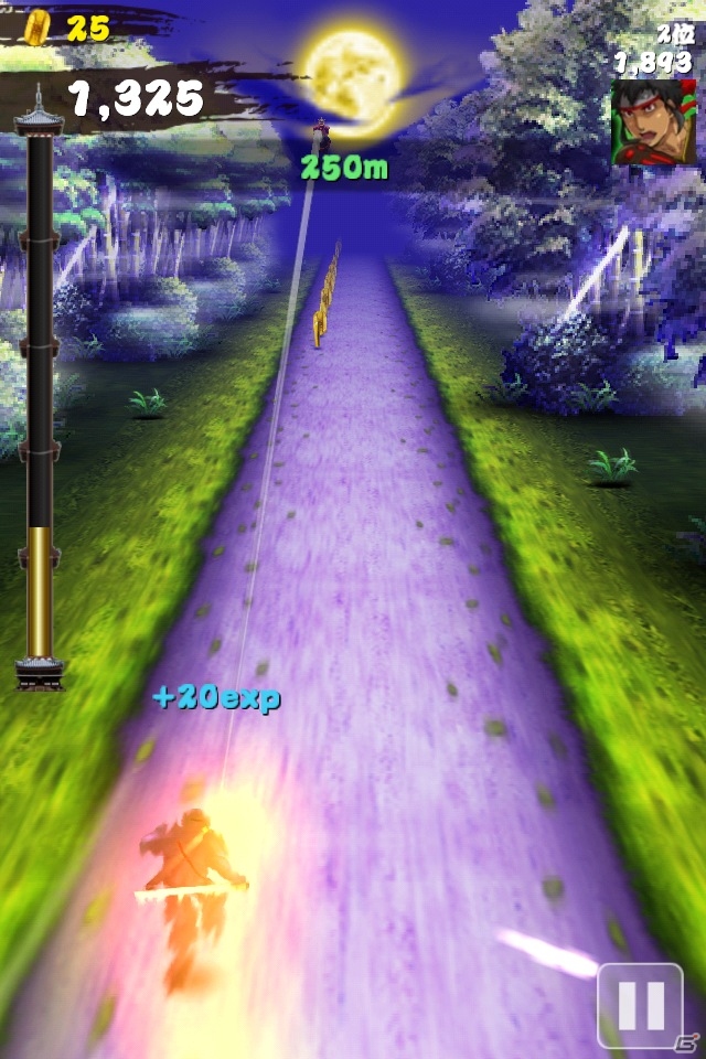 風よりも素早く誰よりも遠くに駆けぬけろ！iOS/Android「タップ忍者2」が配信開始の画像2