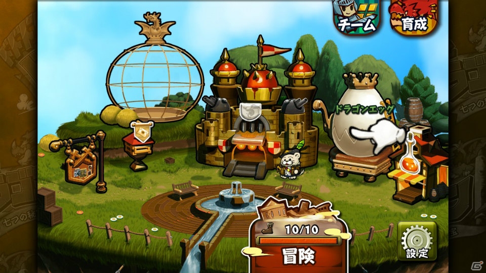 NHN PlayArtとdangoが共同開発したソーシャルRPG「ドドド！ドラゴン ～七つの秘宝～」がiOS/Android向けに10月下旬サービス予定の画像8