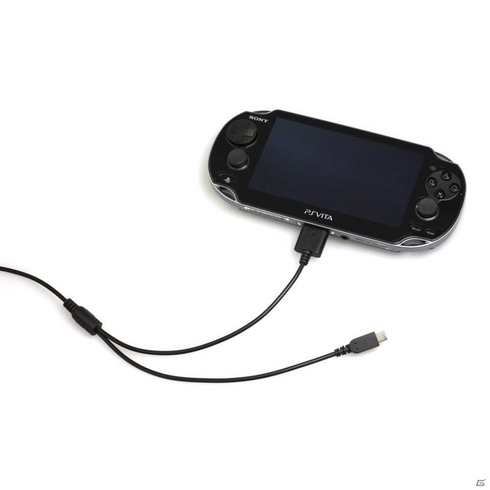 3DS LL/3DSとPS Vitaが1本で充電できる「ツインUSB充電ケーブル」が10月10日に発売の画像3