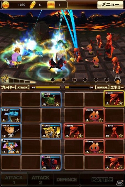 iOS「モンスタータクト」正式サービスが開始！リリース記念としてゲーム内通貨「魔獣コイン」を毎日100枚プレゼントするキャンペーンも実施の画像2