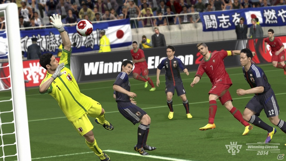 PS3/PSP/3DS「ウイニングイレブン 2014」の発売日は11月14日！サッカー日本代表メンバーが登場するパッケージも公開の画像1
