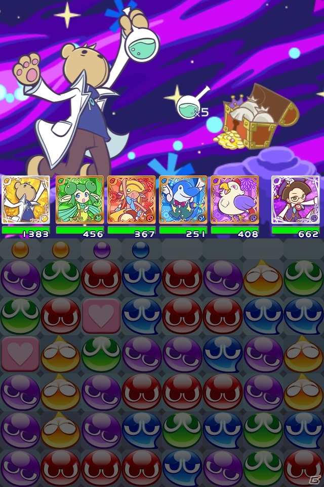 iOS/Android「ぷよぷよ!!クエスト」限定カード「りすくませんぱい」が手に入る「フラスコ収集祭り」が10月7日よりスタートの画像3