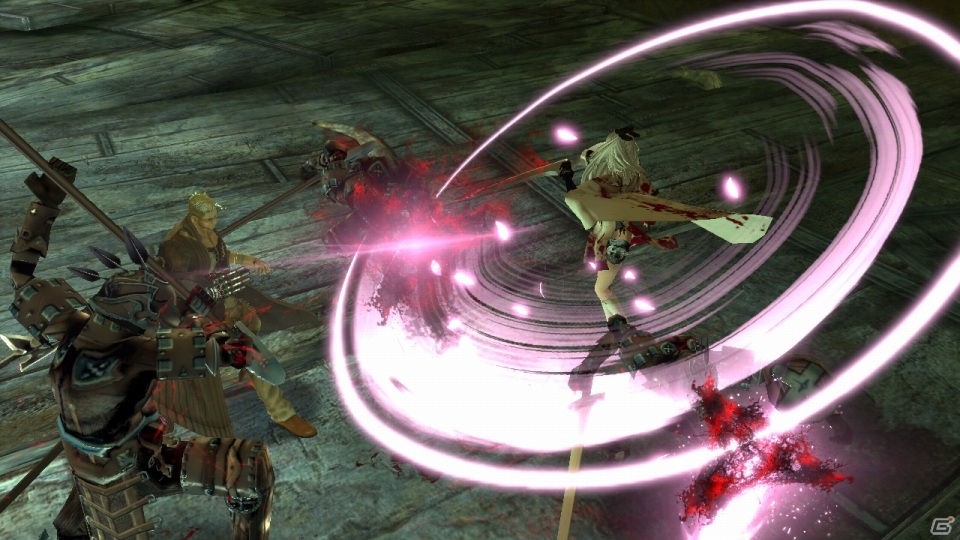 PS3「ドラッグ オン ドラグーン3」ミハイルに乗って戦う上空戦を紹介―多重ロックオンや空中でのウタウタイモード発動も可能の画像1