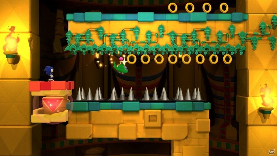 Wii U/3DS「ソニック ロストワールド」ソニックをサポートする「ラジコン」を紹介―Miiverseを利用して手に入るカラーパワーの情報もの画像1