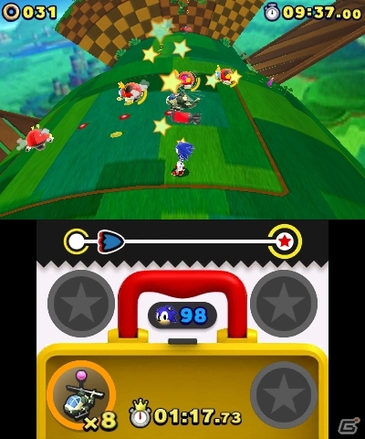 Wii U/3DS「ソニック ロストワールド」ソニックをサポートする「ラジコン」を紹介―Miiverseを利用して手に入るカラーパワーの情報もの画像30