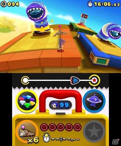 Wii U/3DS「ソニック ロストワールド」ソニックをサポートする「ラジコン」を紹介―Miiverseを利用して手に入るカラーパワーの情報もの画像32