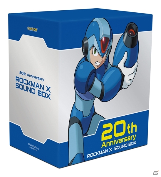 「ロックマンX」シリーズのBGMを収録した「ロックマンX サウンドBOX」のケースデザインが公開！ライナーノーツ＆イラストとして参加するメンバーの情報もの画像1