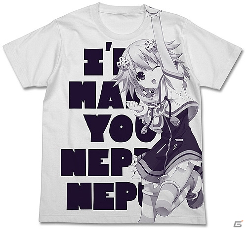 「超次元ゲイム ネプテューヌ」のグラフィックTシャツやクッションカバーなどが登場！多彩なラインナップで11月上旬より順次発売の画像2