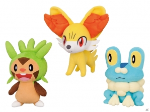 TVアニメ「ポケットモンスター XY」放送に合わせて、新パートナーポケモンがアミューズメント専用景品として登場の画像1