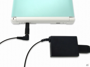 PSP用ACアダプタに付けるだけで3DS LL本体などのACアダプタとして使用できる！3D SLL/3DS用「ACプラグ変換コンバータ3DLL」10月16日に発売の画像1