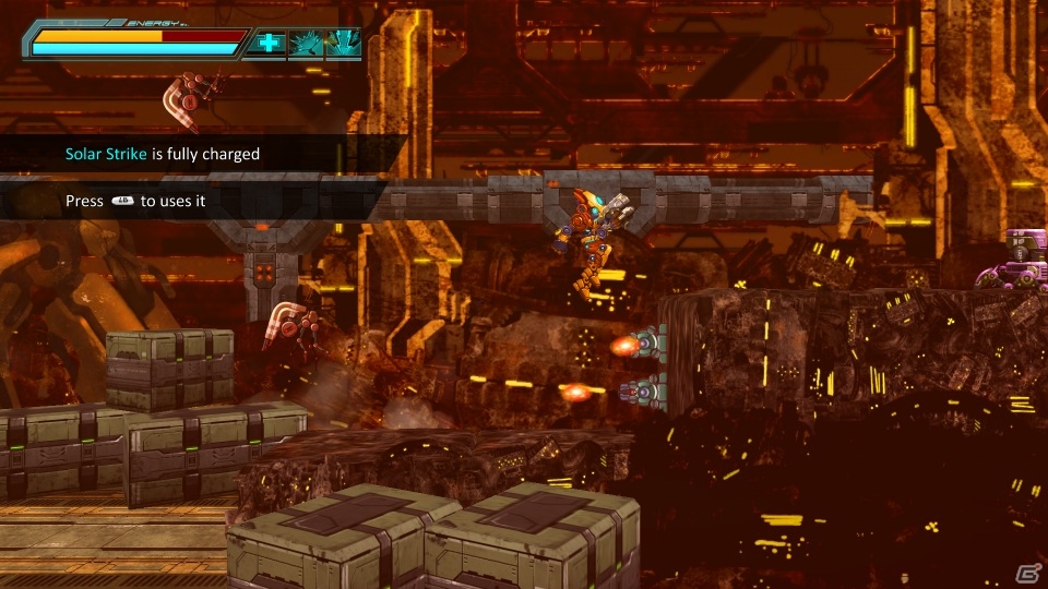 Xbox 360「A.R.E.S. Extinction Agenda EX」が配信開始―2060年の宇宙を舞台にした2Dアクションゲームの画像3