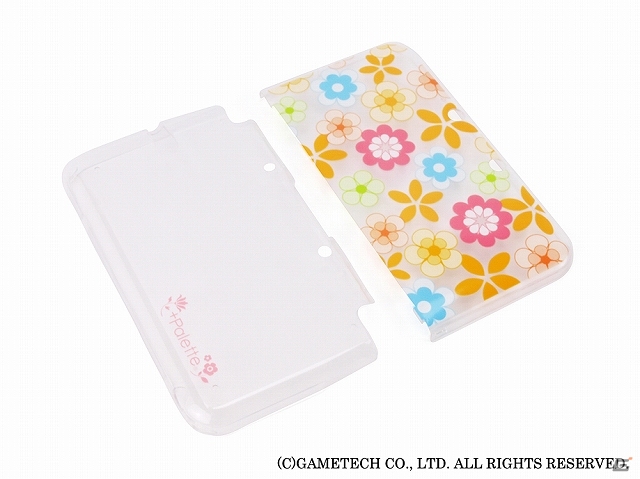 キュートな花柄が特徴の各種ゲーム機用「デザインマルチポーチ：フラワースタイル」＆3DS LL用「デザインカバー：フラワースタイル」が10月10日に発売の画像18