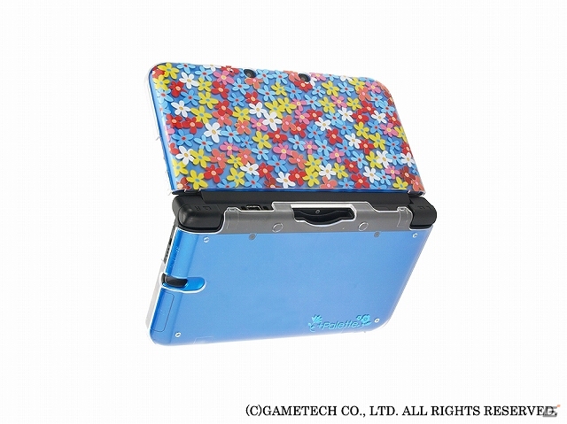 キュートな花柄が特徴の各種ゲーム機用「デザインマルチポーチ：フラワースタイル」＆3DS LL用「デザインカバー：フラワースタイル」が10月10日に発売の画像21
