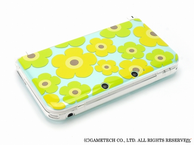 キュートな花柄が特徴の各種ゲーム機用「デザインマルチポーチ：フラワースタイル」＆3DS LL用「デザインカバー：フラワースタイル」が10月10日に発売の画像24