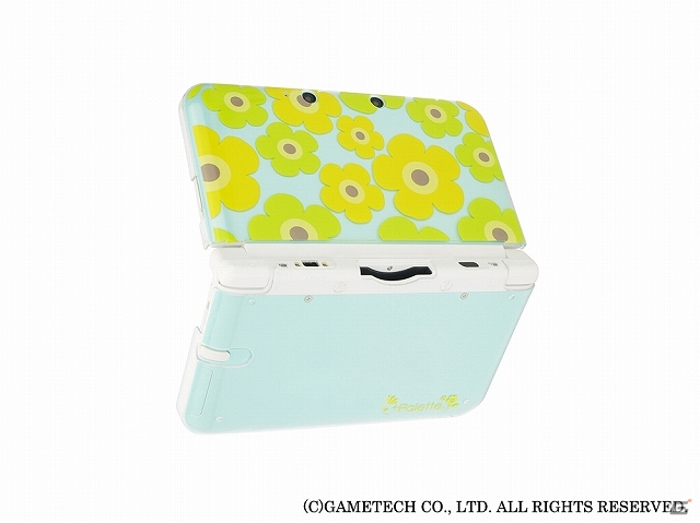 キュートな花柄が特徴の各種ゲーム機用「デザインマルチポーチ：フラワースタイル」＆3DS LL用「デザインカバー：フラワースタイル」が10月10日に発売の画像25