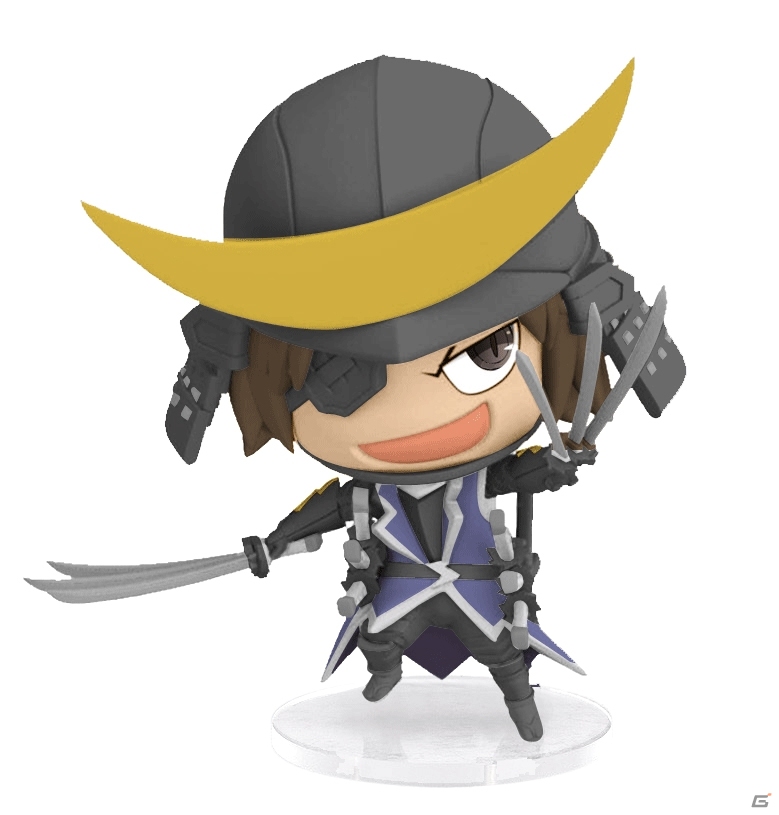 「まめ戦国BASARA」のかわいいいフィギュアが登場！伊達政宗、片倉小十郎ら全9種類が2014年1月下旬に発売の画像1