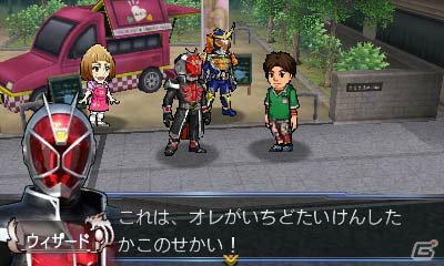 3DS「仮面ライダー トラベラーズ戦記」鎧武とウィザードが登場するプロローグ＆第1章のストーリーを紹介！の画像7