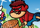 「秘密結社鷹の爪」が横スクロール型ランニングゲームとなって登場！iOS/Android「アングリー吉田くんとハングリーバード」Mobageにて配信予定