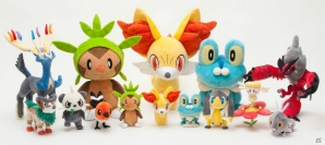 ポケモンセンターで10月12日に発売される「ポケットモンスター X・Y」の新ポケモンたちのグッズを紹介!の画像1
