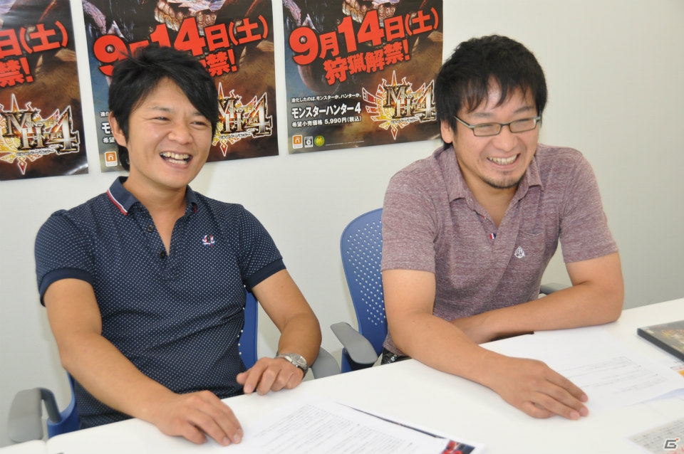 高低差でのジャンプ、モンスター乗りなどプレイ時の欲求を形に―新武器開発秘話も聞けた「モンスターハンター4」開発インタビュー【後編】の画像3