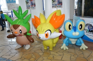 大きなピカチュウバルーンがお出迎え！メガバシャーモとの対戦コーナーやハリマロンとの記念撮影もできたぞ！3DS「ポケットモンスター X・Y」発売記念イベントレポートの画像5