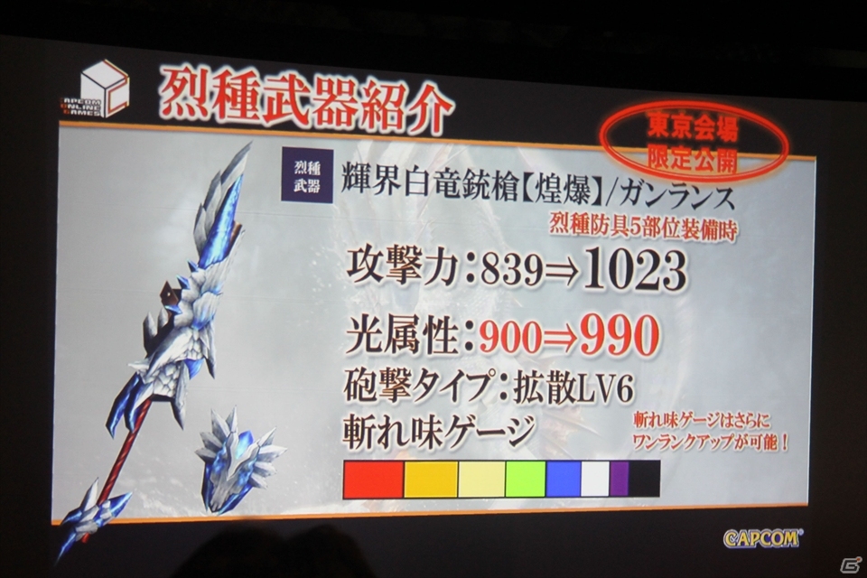 新モンスター「バルラガル」を討伐！会場限定情報も公開となった「モンスターハンター フロンティアG 」G3先行体験会開催！来場者特典のタオルプレゼントも！の画像15