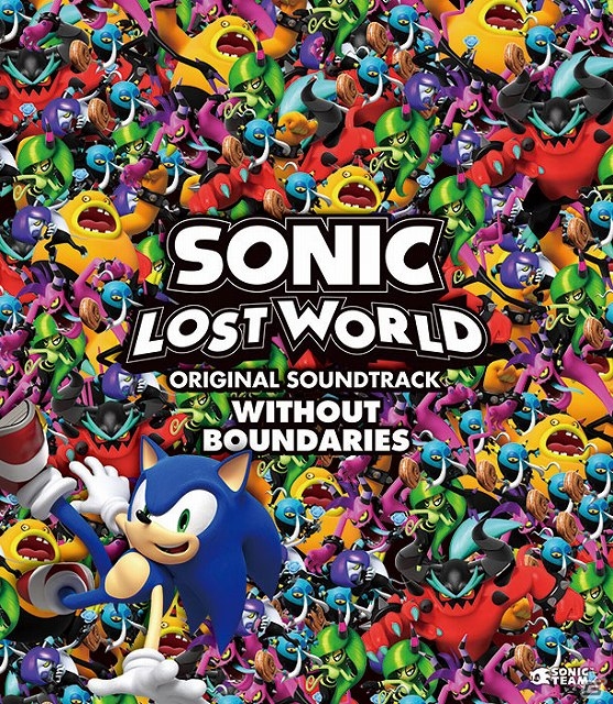 「ソニック ロストワールド」のゲーム内楽曲/全93曲を収録したOST「SONIC LOST WORLD ORIGINAL SOUNDTRACK WITHOUT BOUNDARIES」が11月27日に発売の画像1