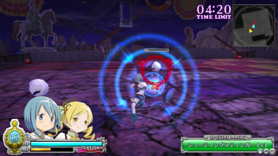 PS Vita「劇場版 魔法少女まどか☆マギカ The Battle Pentagram」2人の魔法少女が協力して放つ「コンビネーションマジック」などバトルシステムの続報を公開の画像15