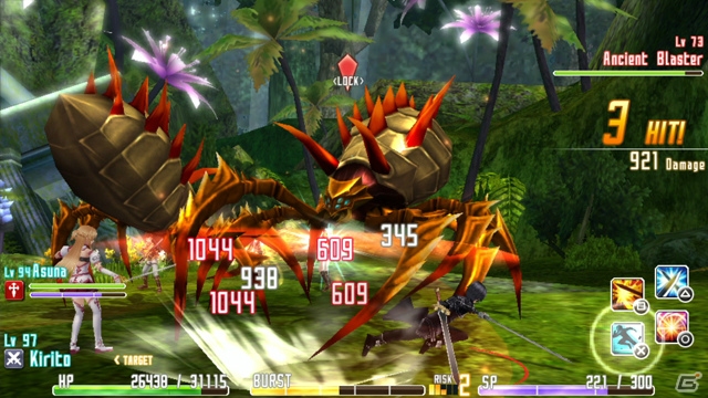 PS Vita「ソードアート・オンライン ―ホロウ・フラグメント―」で一新されるバトルシステムの概要を紹介―新たなストーリーやキャラクターもチェック！の画像10