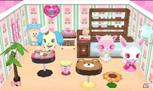 3DS「ジュエルペット カフェで魔法のクッキング！」公式サイトがオープン！オリジナルのカフェが作れる「カフェデコ」＆3種類の「おしごとゲーム」を紹介の画像2