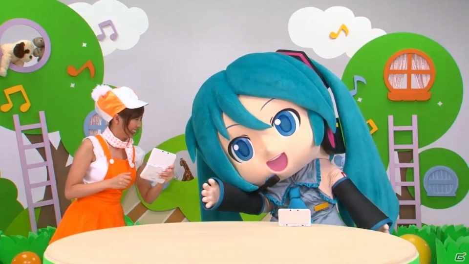 3DS「初音ミク Project mirai 2」プロモーション番組「ミクダヨーといっしょダヨー」の第2回が公開―新しくなった「リズムゲーム」や新モード「ダンススタジオ」を紹介の画像2