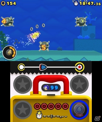 Wii U/3DS「ソニック ロストワールド」新ステージのトロピカルコーストを紹介―プラットフォームごとに異なる対戦プレイの情報もの画像13
