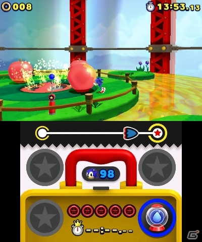 Wii U/3DS「ソニック ロストワールド」新ステージのトロピカルコーストを紹介―プラットフォームごとに異なる対戦プレイの情報もの画像16