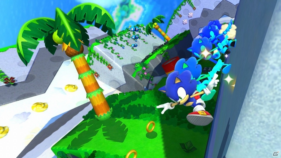 Wii U/3DS「ソニック ロストワールド」新ステージのトロピカルコーストを紹介―プラットフォームごとに異なる対戦プレイの情報もの画像24