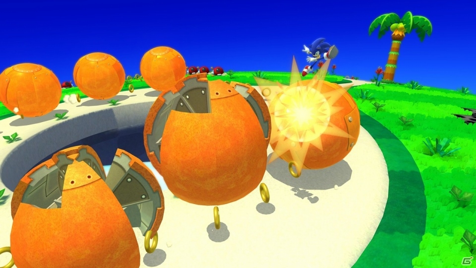 Wii U/3DS「ソニック ロストワールド」新ステージのトロピカルコーストを紹介―プラットフォームごとに異なる対戦プレイの情報もの画像29