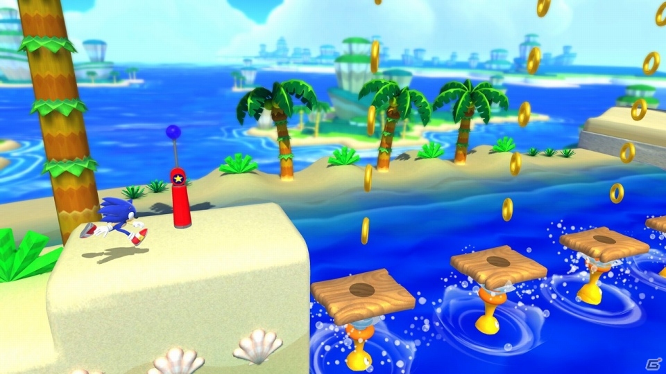 Wii U/3DS「ソニック ロストワールド」新ステージのトロピカルコーストを紹介―プラットフォームごとに異なる対戦プレイの情報もの画像35