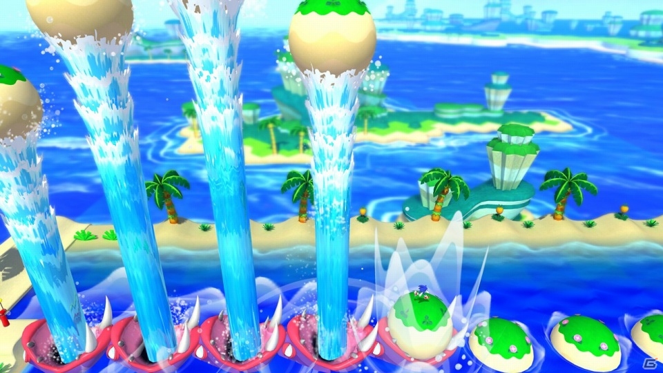 Wii U/3DS「ソニック ロストワールド」新ステージのトロピカルコーストを紹介―プラットフォームごとに異なる対戦プレイの情報もの画像37