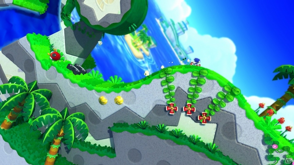 Wii U/3DS「ソニック ロストワールド」新ステージのトロピカルコーストを紹介―プラットフォームごとに異なる対戦プレイの情報もの画像38