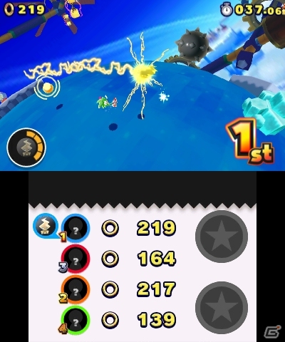 Wii U/3DS「ソニック ロストワールド」新ステージのトロピカルコーストを紹介―プラットフォームごとに異なる対戦プレイの情報もの画像5