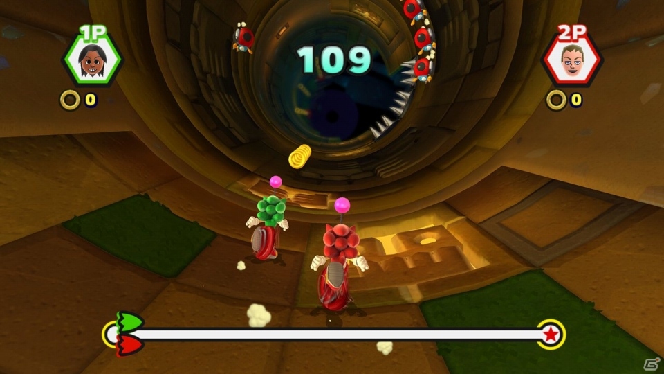 Wii U/3DS「ソニック ロストワールド」新ステージのトロピカルコーストを紹介―プラットフォームごとに異なる対戦プレイの情報もの画像8