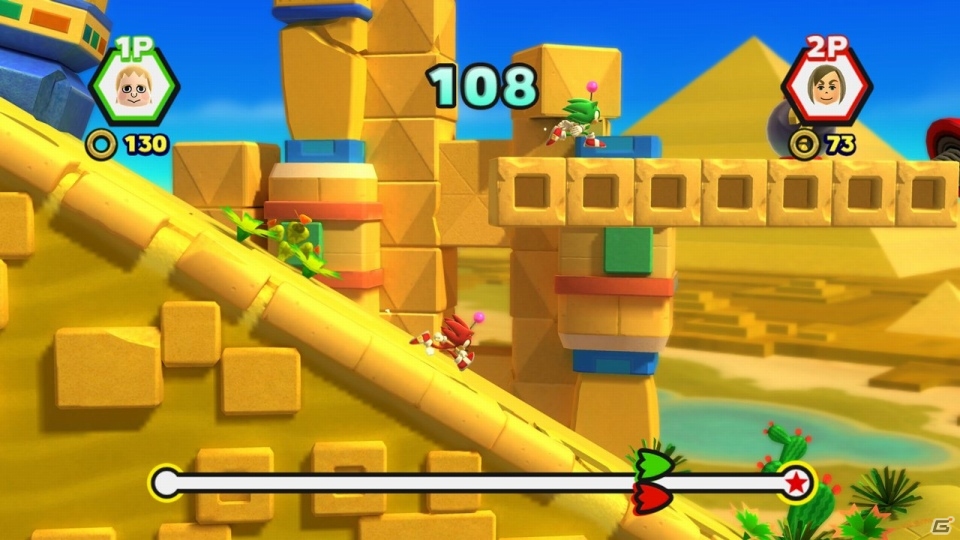 Wii U/3DS「ソニック ロストワールド」新ステージのトロピカルコーストを紹介―プラットフォームごとに異なる対戦プレイの情報もの画像9