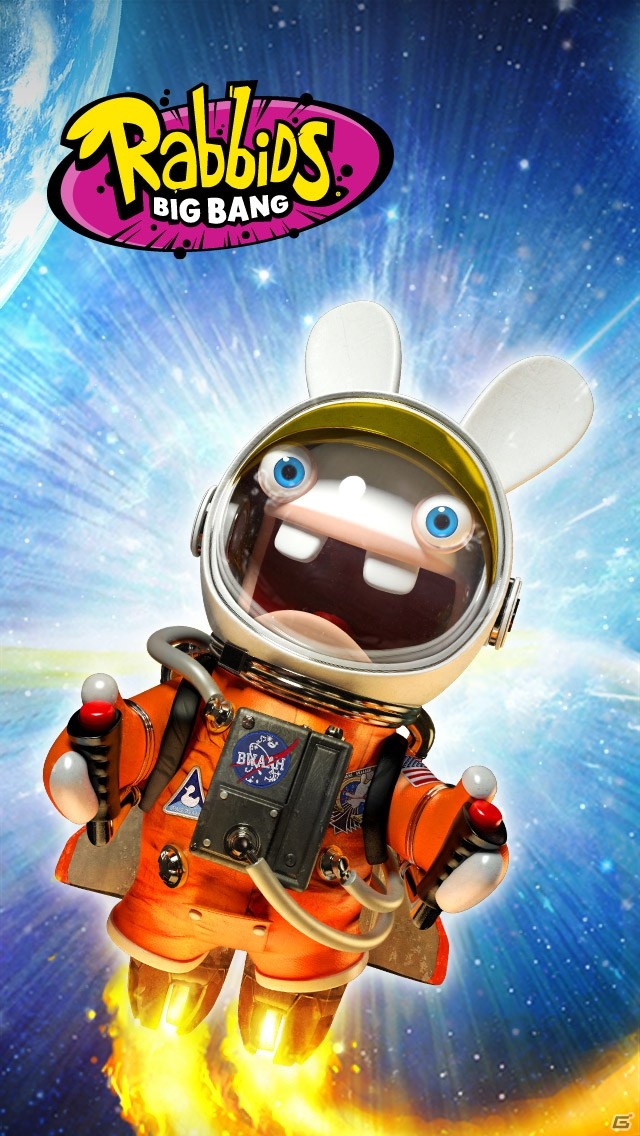 指1本でラビッツと宇宙遊泳しよう！ iOS/Android「ラビッツ ビッグバン」が配信開始の画像1