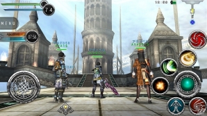 ギルドの威信をかけたGvGが勃発！iOS/Android「アヴァベルオンライン」最大1,000人同時対戦が可能な新コンテンツ「攻塔戦」実装の画像1