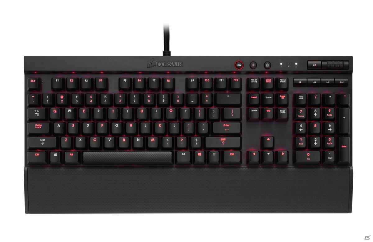 メカニカルゲーミングキーボード「K70」とMMO/RTS特化型＆FPS特化型ゲーミングマウス2製品が10月31日より発売の画像1