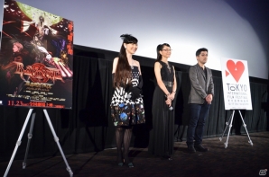 ベヨネッタ役の田中敦子さんや監督の木崎文智氏が登場した「BAYONETTA Bloody Fate」舞台挨拶をレポートの画像6