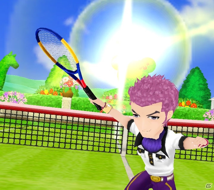 iOS/Android「スマッシュ☆テニス ラブショット！！」5人目のプレイヤーキャラクター「ジン」が登場の画像2