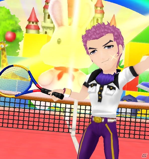 iOS/Android「スマッシュ☆テニス ラブショット！！」5人目のプレイヤーキャラクター「ジン」が登場の画像3