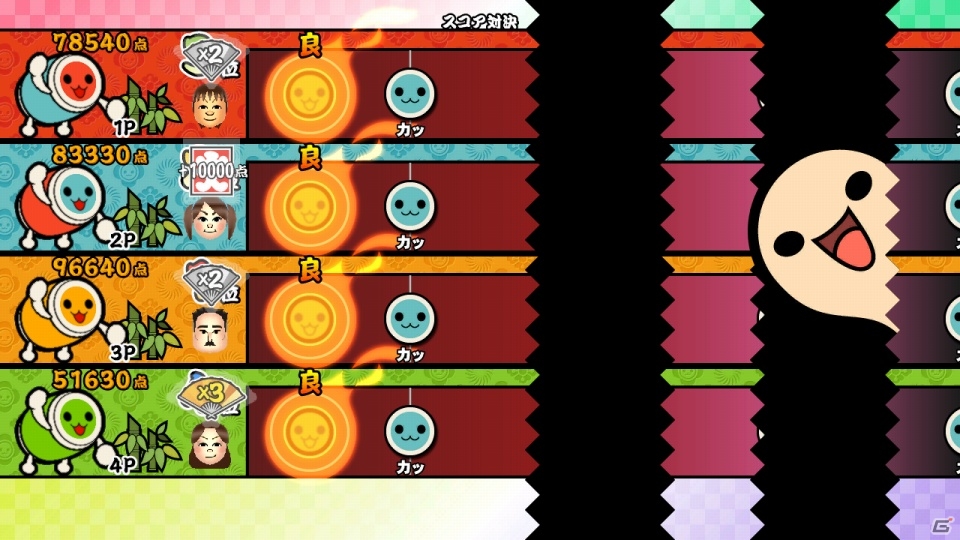 きせかえの組み合わせは1600億通り以上―Wii U「太鼓の達人 Wii Uば～じょん！」演奏ゲームの続報やどんちゃんのカスタマイズ要素を紹介の画像13